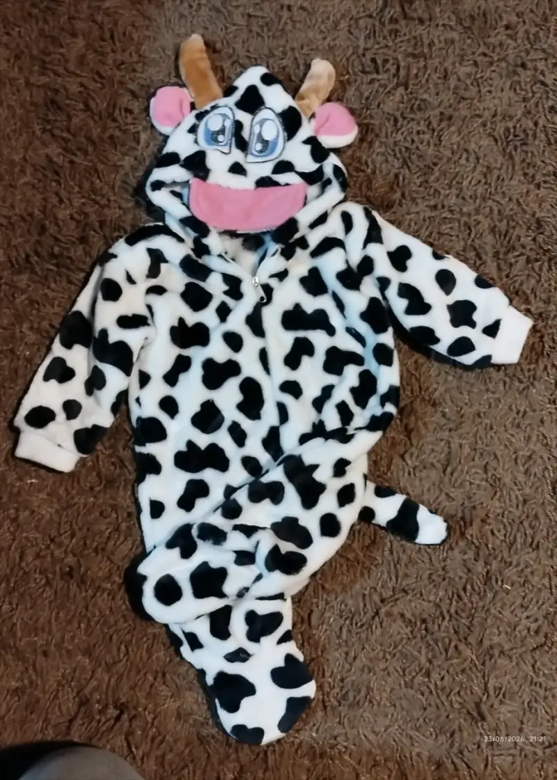 Disfraz infantil de vaca