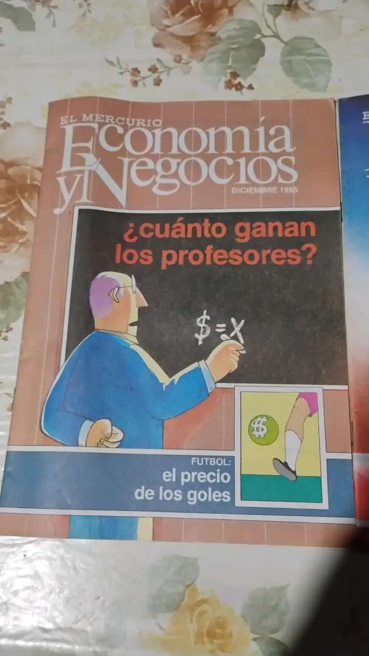 Revista El Mercurio Economía 1985 - 1
