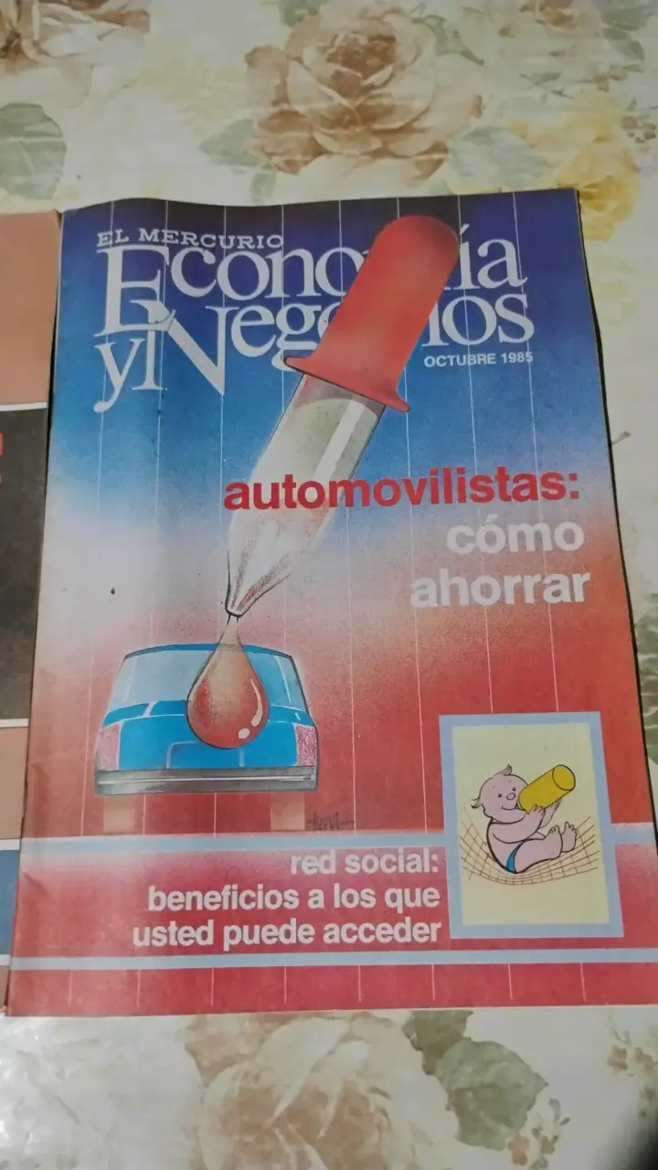 Revista El Mercurio Economía 1985 - 2
