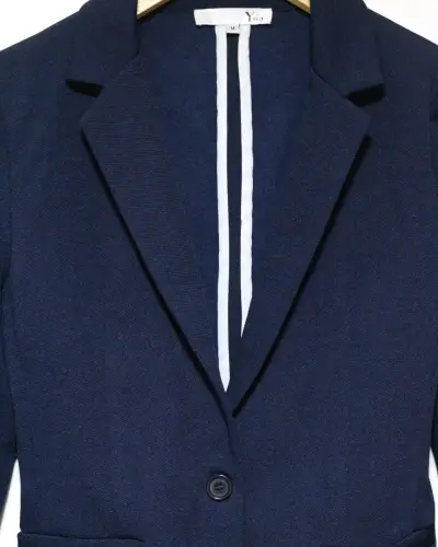 Blazer azul marino mujer - miniatura 1