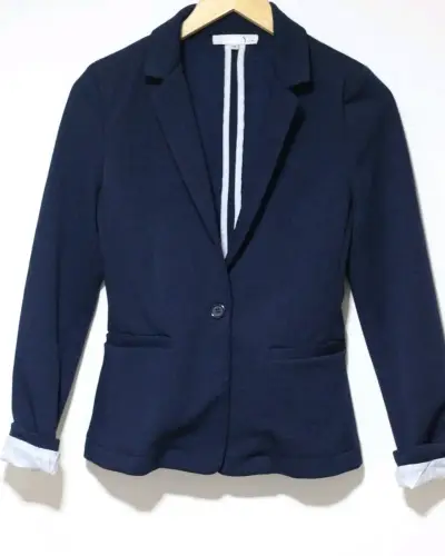 Blazer azul marino mujer - miniatura 2