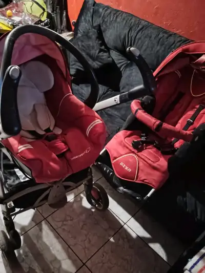 Coche loola confort rojo para bebé - miniatura 1