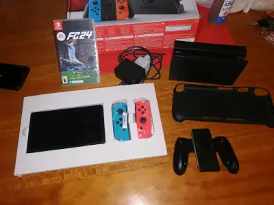 Consola Nintendo Switch con accesorios - miniatura 1