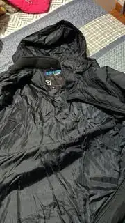 Parka de niña / negra / fucsia / beige - miniatura 1
