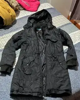 Parka de niña / negra / fucsia / beige - 3