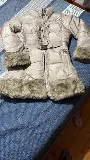 Parka de niña / negra / fucsia / beige - 6