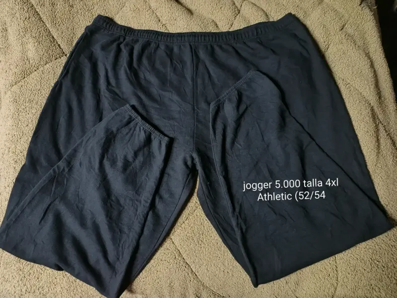 Pantalón jogger negro - 3