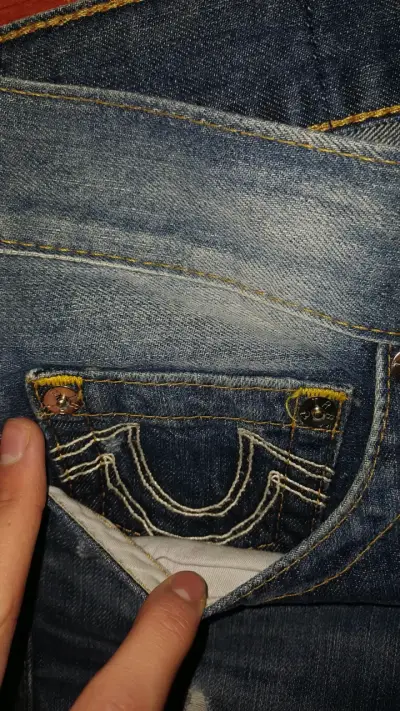 Jeans True Religion azul - miniatura 3