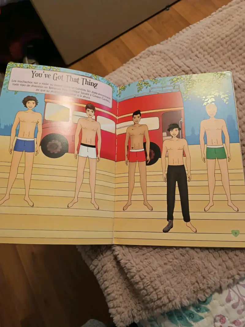 Libro Viste a One Direction - 3