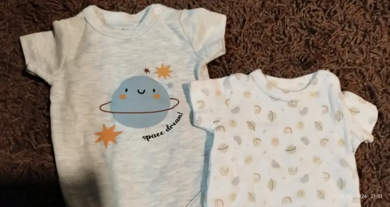 Set de dos bodys estampados - 1