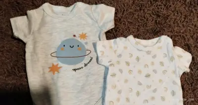Set de dos bodys estampados - miniatura 1