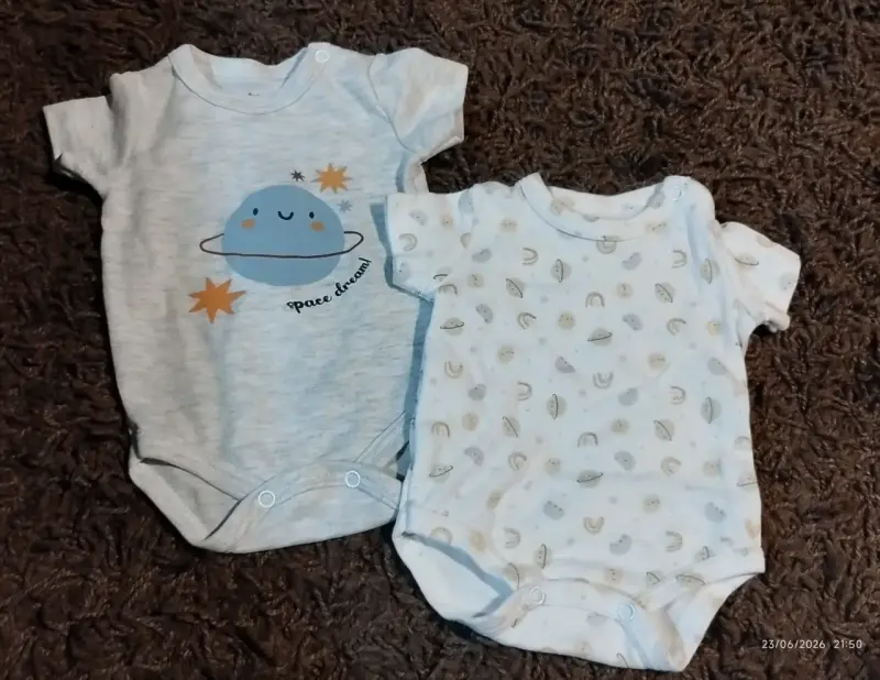 Set de dos bodys estampados - 2