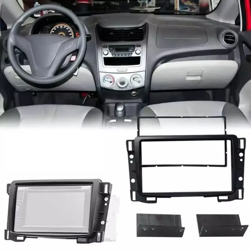 Bisel radio Chevrolet Sail 10-15 - 3
