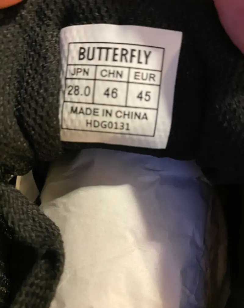 Zapatillas Tenis de Mesa Butterfly - 4