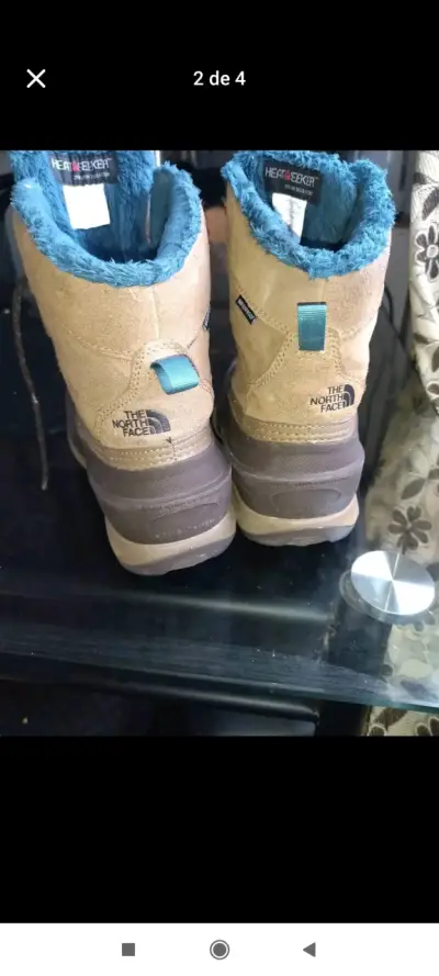 Botas The North Face camel - miniatura 1