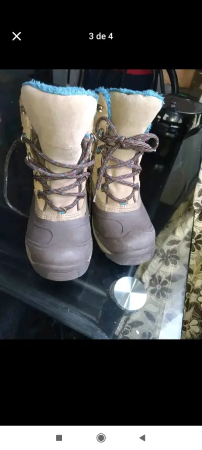 Botas The North Face camel - miniatura 2