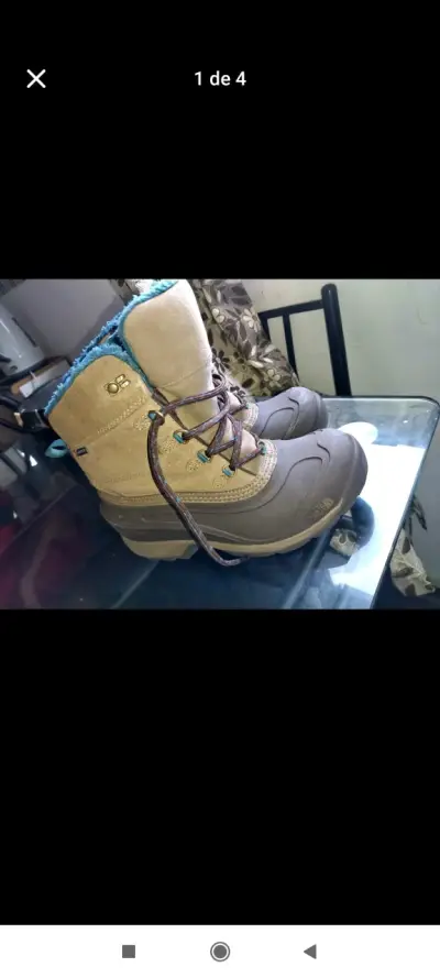 Botas The North Face camel - miniatura 3