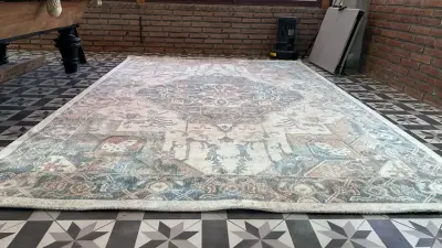 Alfombra original de Turquía vintage - miniatura 4