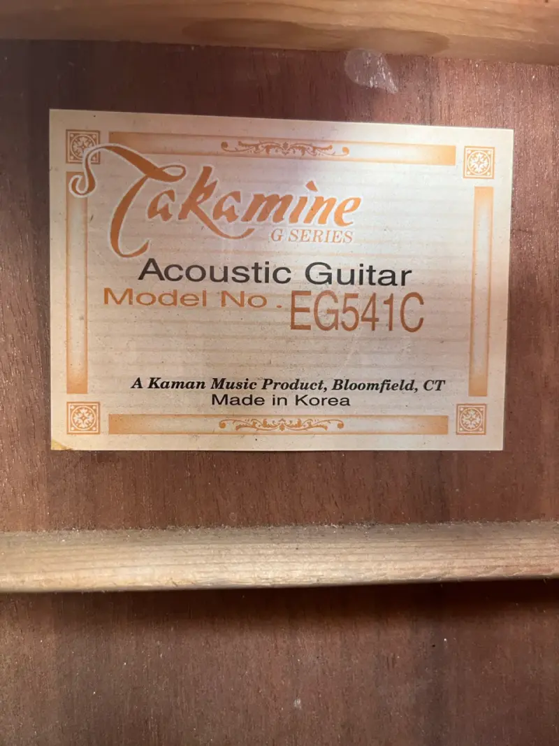 Takamine EG541C Korea - 3