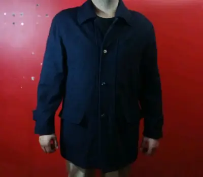 Abrigo azul para hombre - miniatura 1