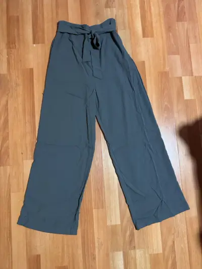Pantalón palazzo beige - miniatura 6