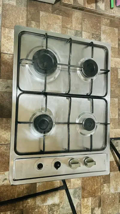 Encimera a gas de acero inoxidable - miniatura 4