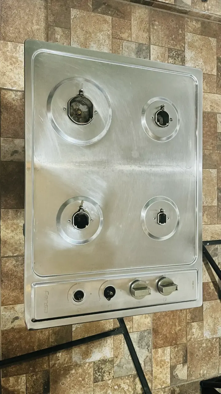 Encimera a gas de acero inoxidable - 5