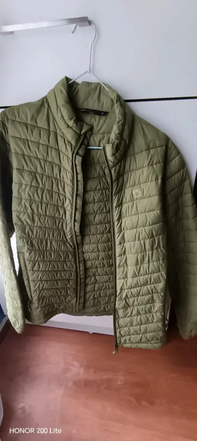 Chaqueta doite  acolchada verde oliva - miniatura 3