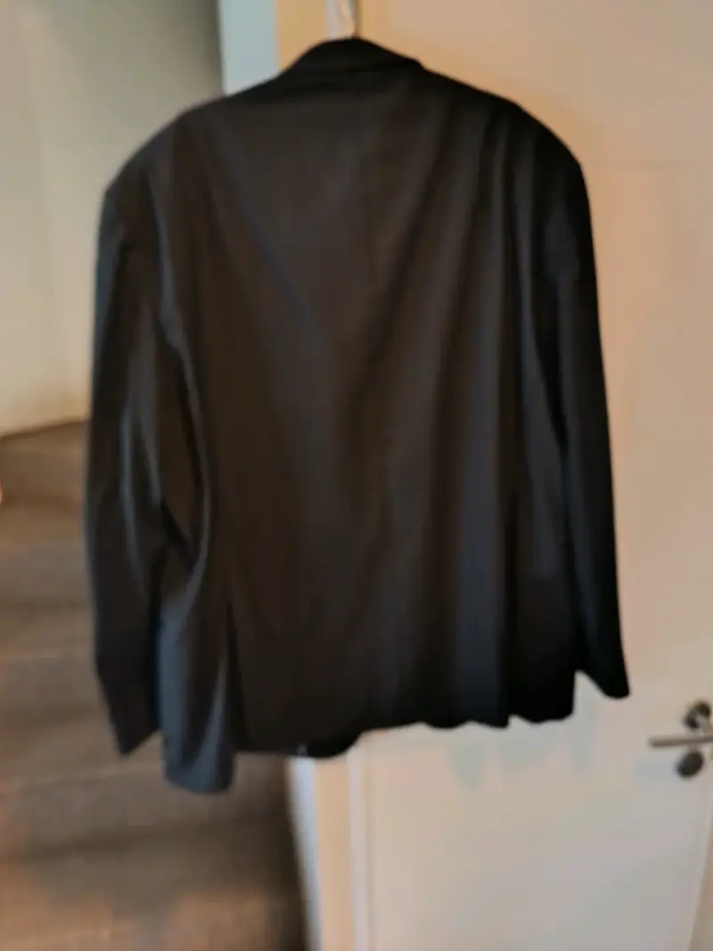 Terno negro elegante, calvin klein talla 50 - 3
