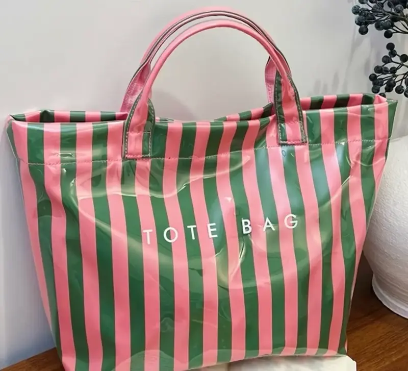 Bolso tote color mostaza - 6