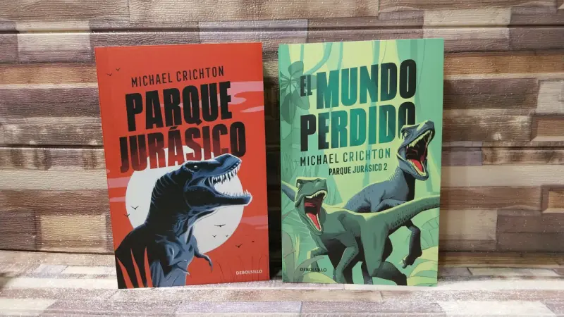 Set de libros Parque Jurásico