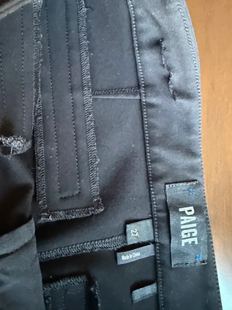 Pantalones negros Paige - 4