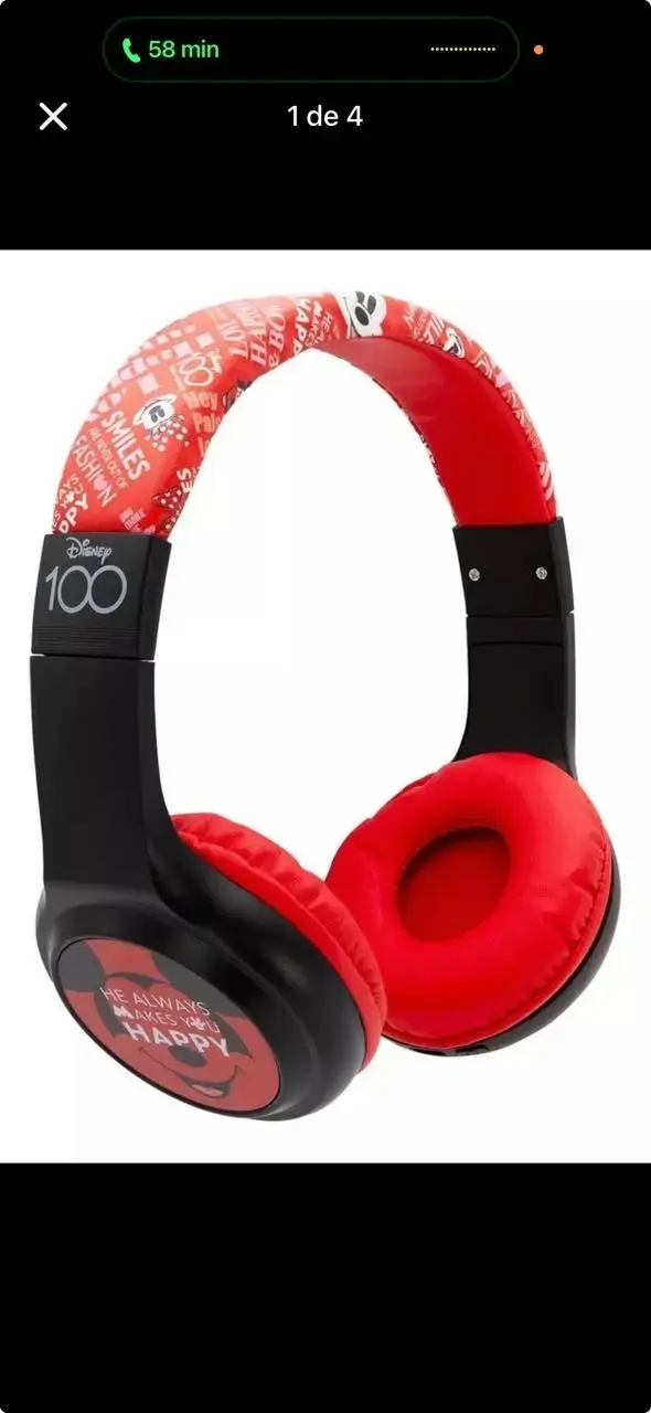 Audífonos Bluetooth Disney 100 - 2