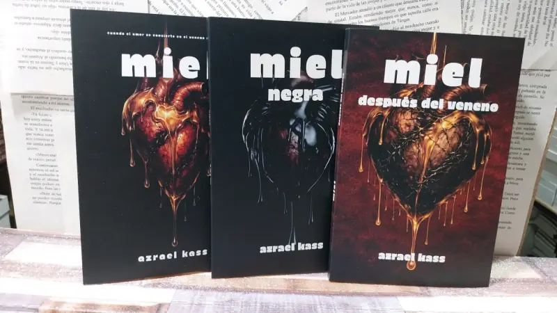 Trilogía de libros Miel