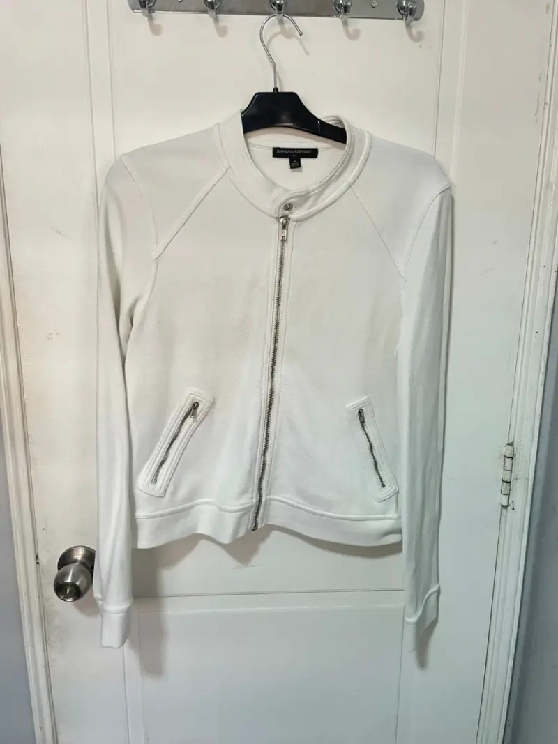 Chaqueta blanca Banana Republic