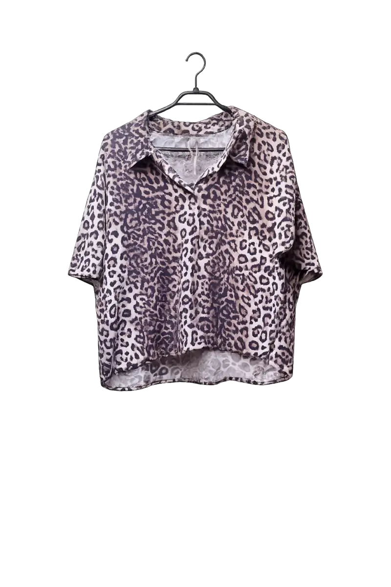 Blusa estampado animal print