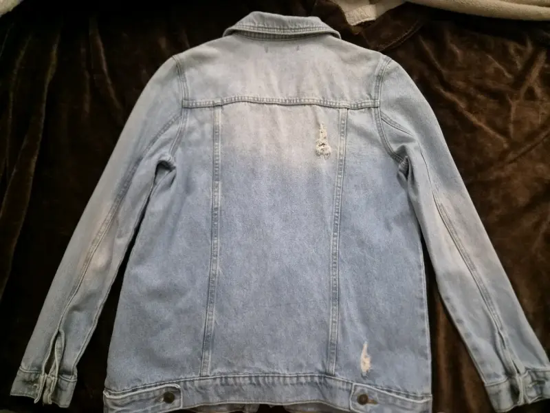 Chaqueta de mezclilla desgastada - 3