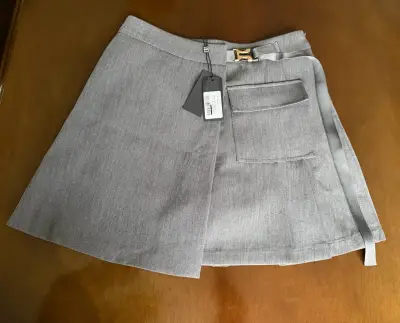 Falda gris con bolsillo Fbo italy - miniatura 1