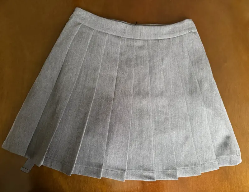 Falda gris con bolsillo Fbo italy - 3