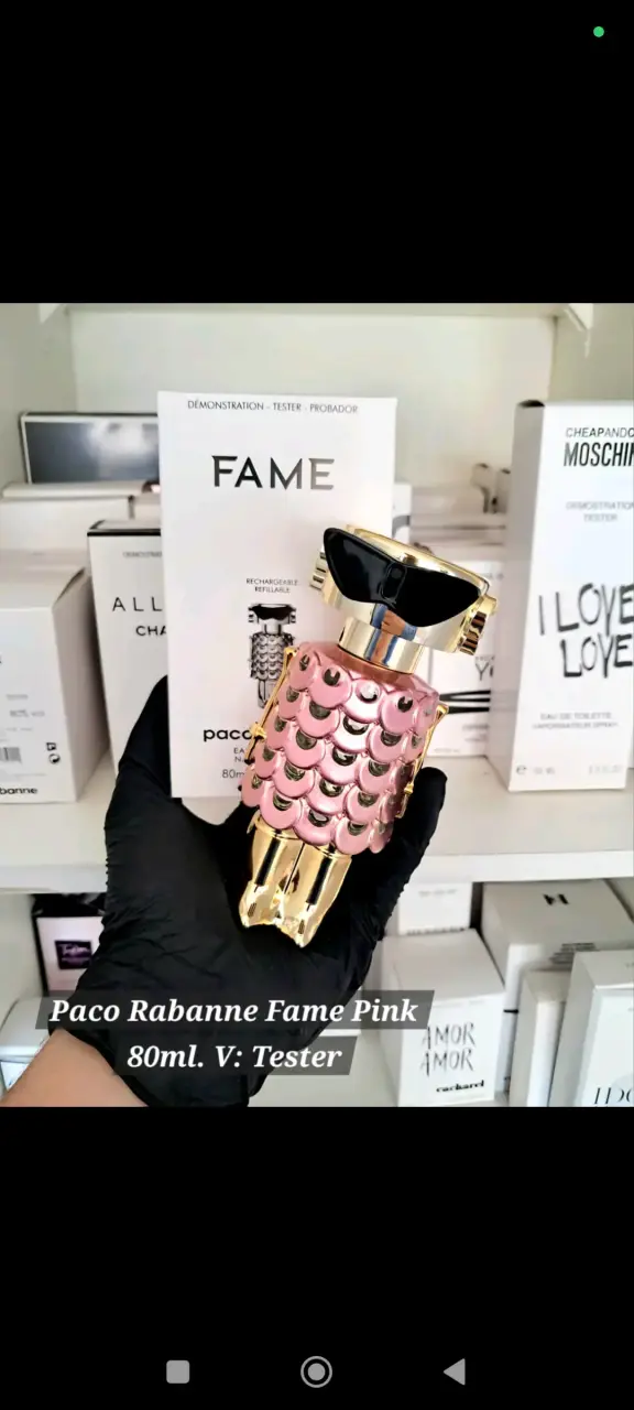 Perfume Paco Rabanne Fame Pink Tester 80 Ml
