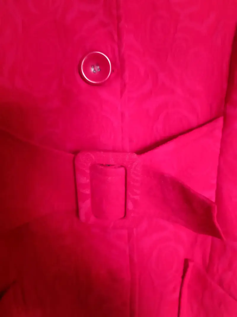 Abrigo rojo elegante BNY'S - 4