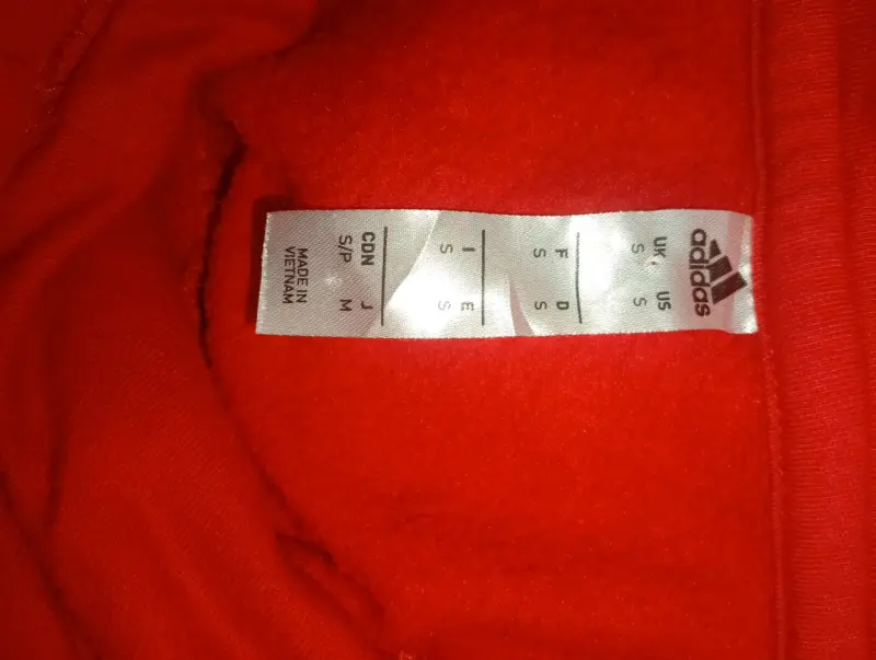 Polerón rojo Adidas DC United - 3