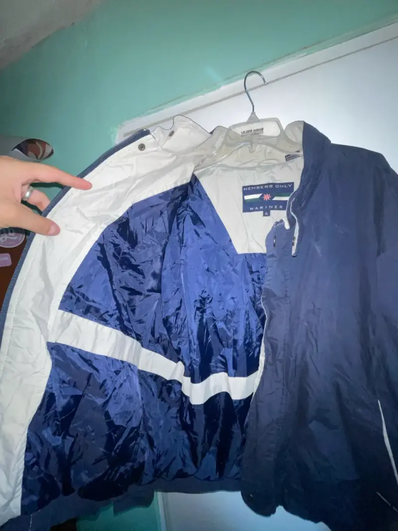 Chaqueta Azul marino MEMBERS ONLY "Mariner" - 2