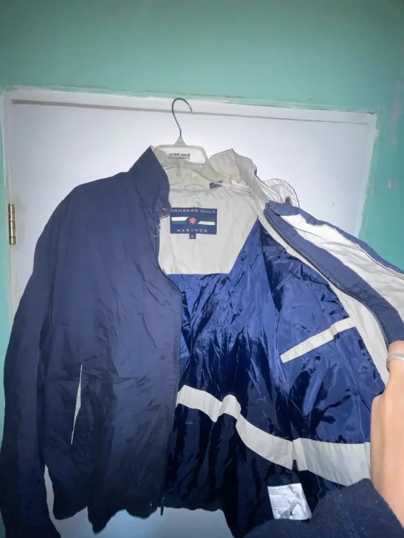 Chaqueta Azul marino MEMBERS ONLY "Mariner" - 3
