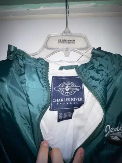 Chaqueta verde Charles River - miniatura 1