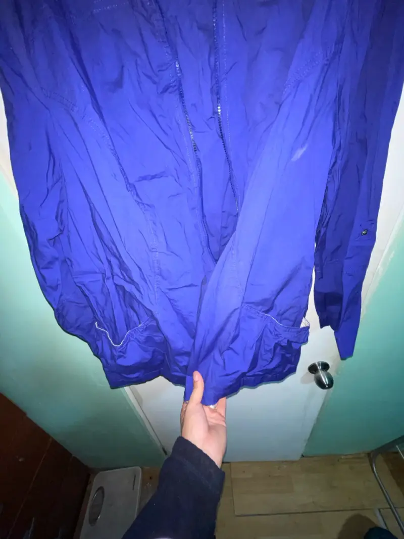 Chaqueta cortaviento azul LIZ & ME - 4