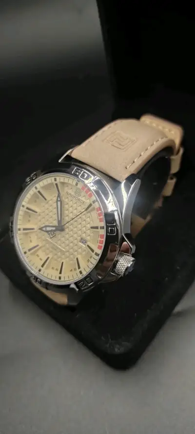 Reloj Naviforce beige elegante - miniatura 2