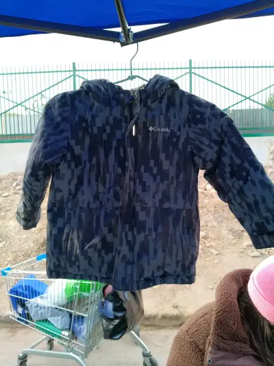 Chaqueta Columbia camuflaje azul - miniatura 1