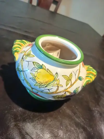 Florero de cerámica decorativo - miniatura 1