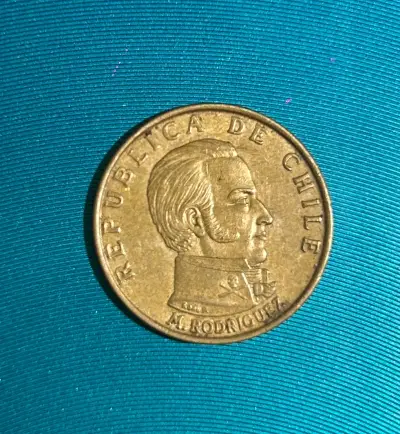 Moneda 50 centésimos 1971 chile - miniatura 2